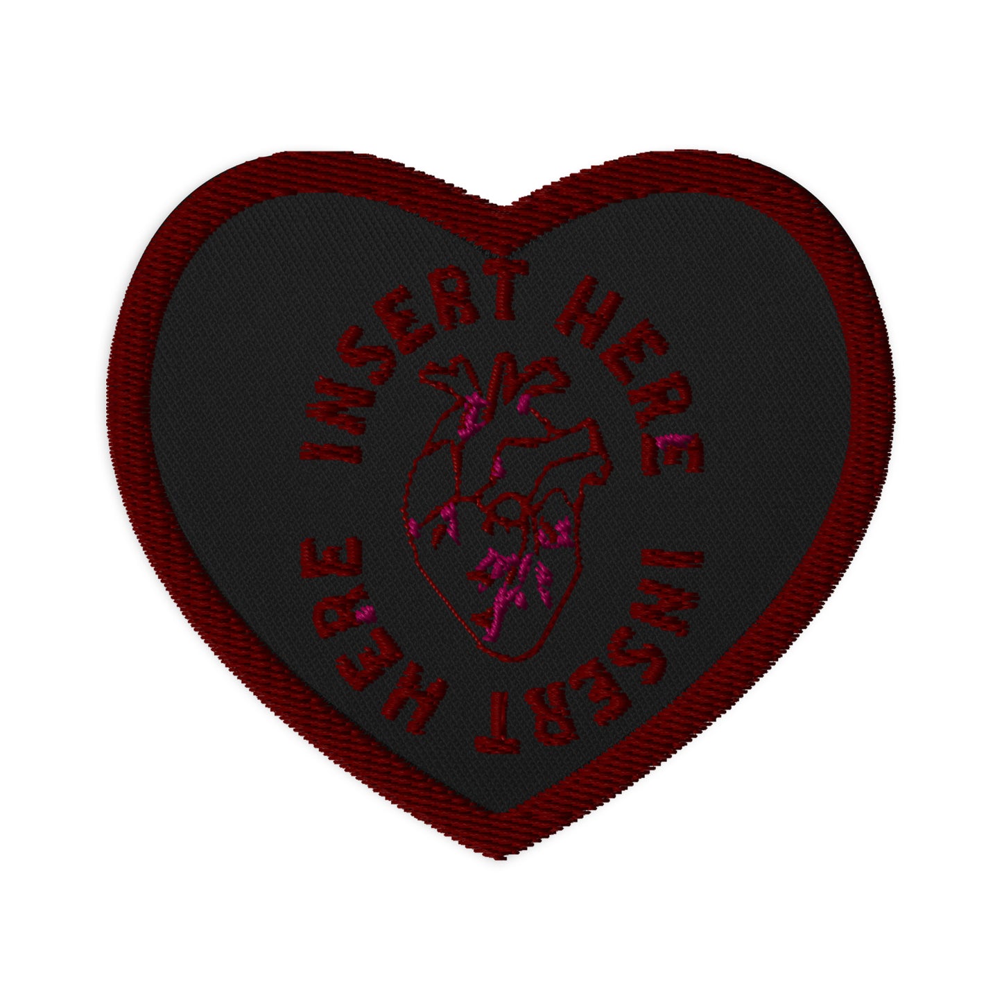 Heartless Embroidered patch