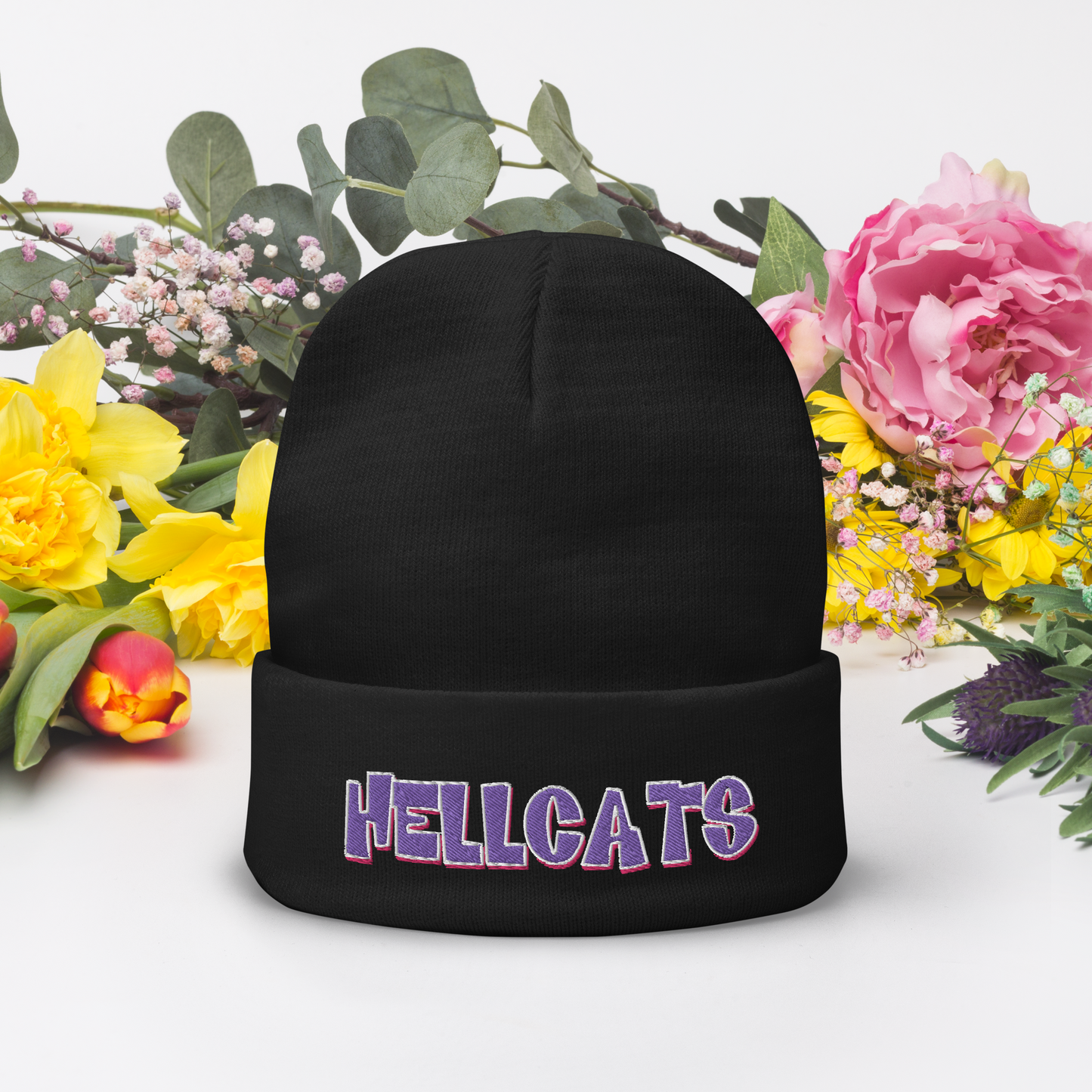 Hellcat Dolls Embroidered Beanie