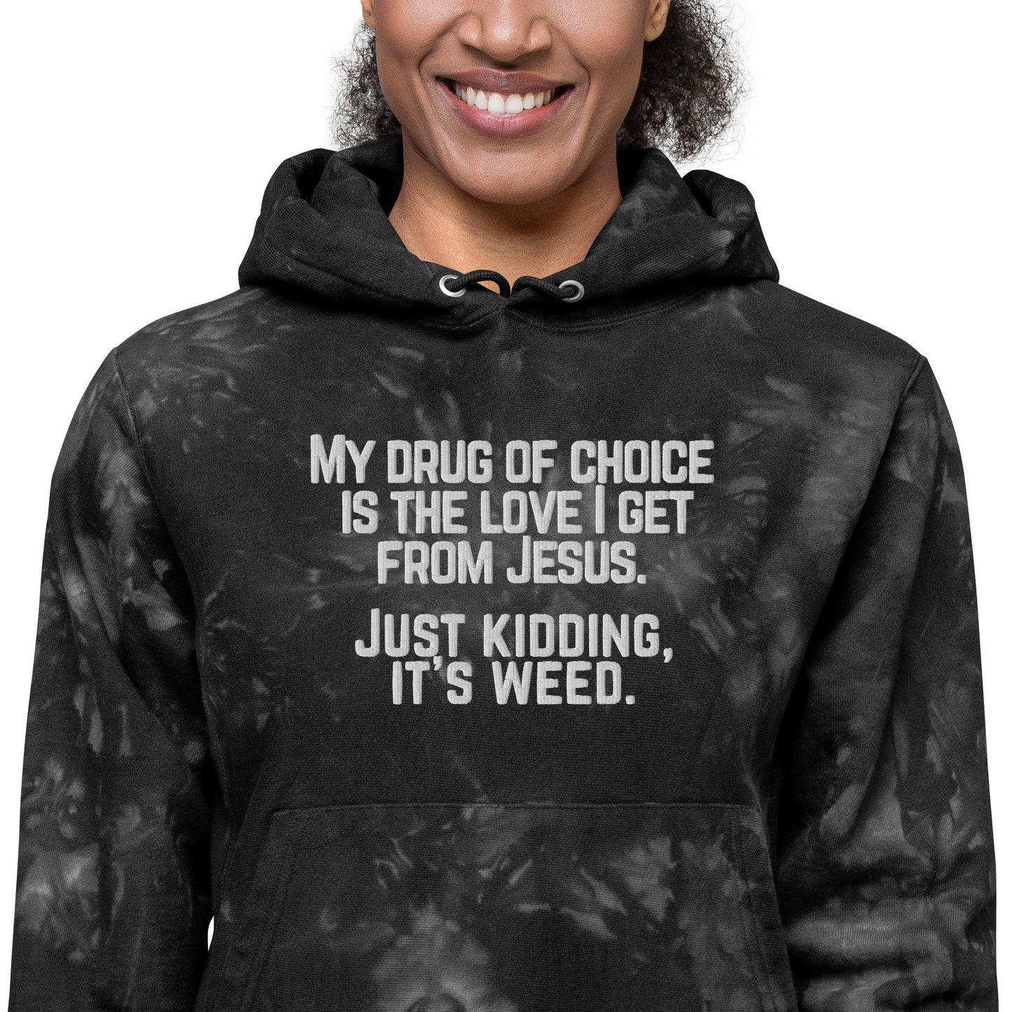 Love of Jesus tie-dye hoodie