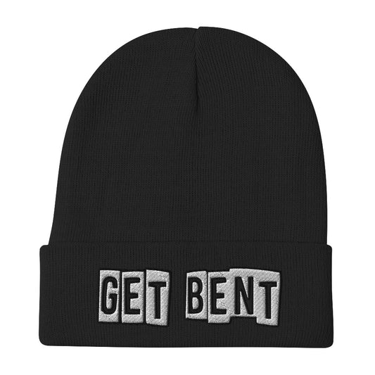 Get Bent Embroidered Beanie
