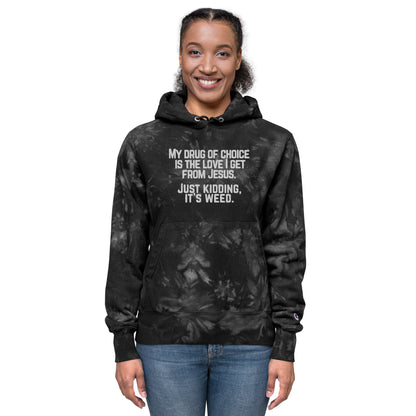 Love of Jesus tie-dye hoodie