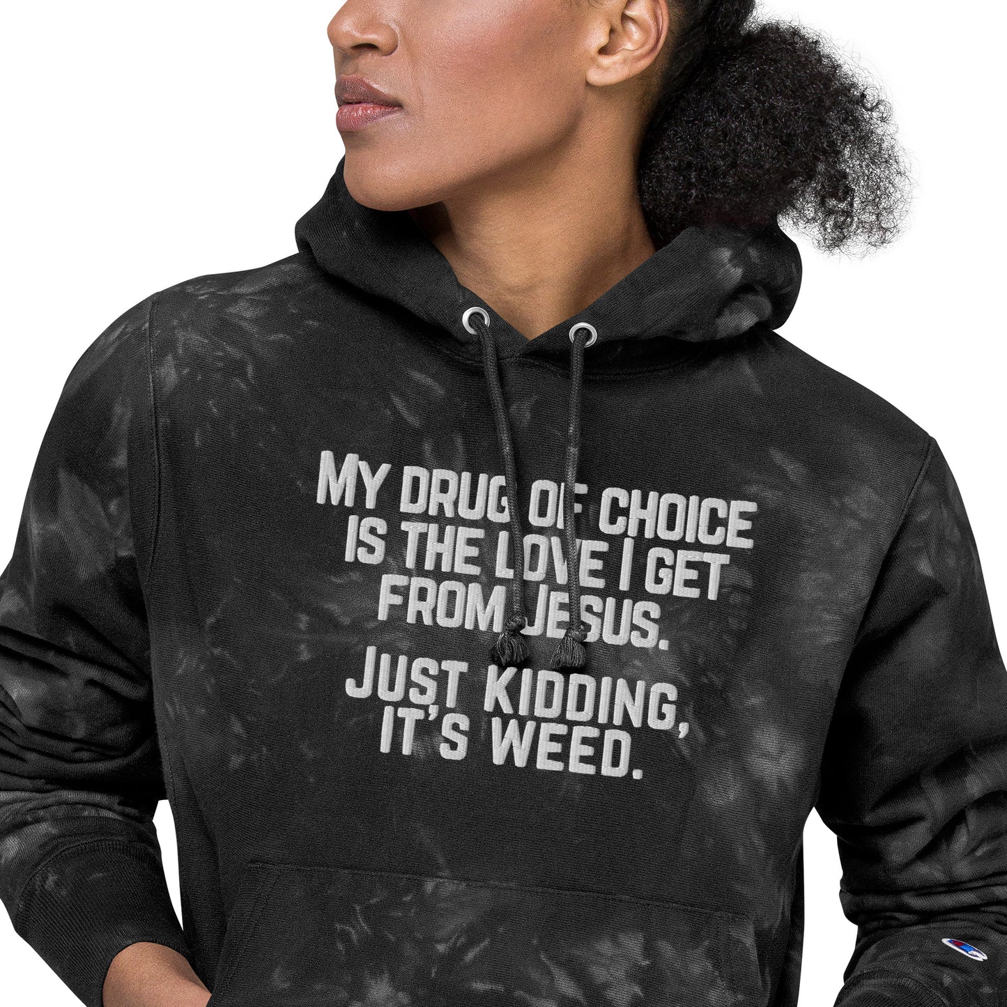 Love of Jesus tie-dye hoodie