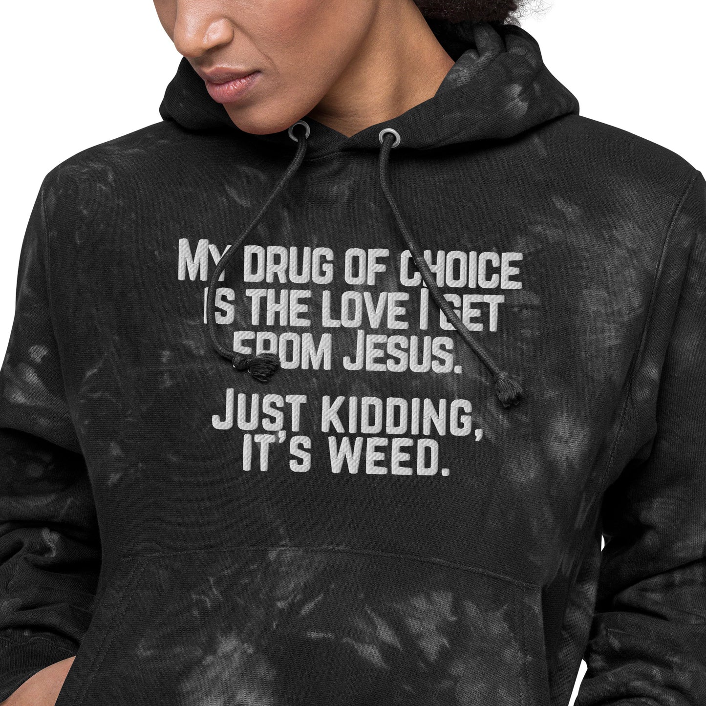 Love of Jesus tie-dye hoodie